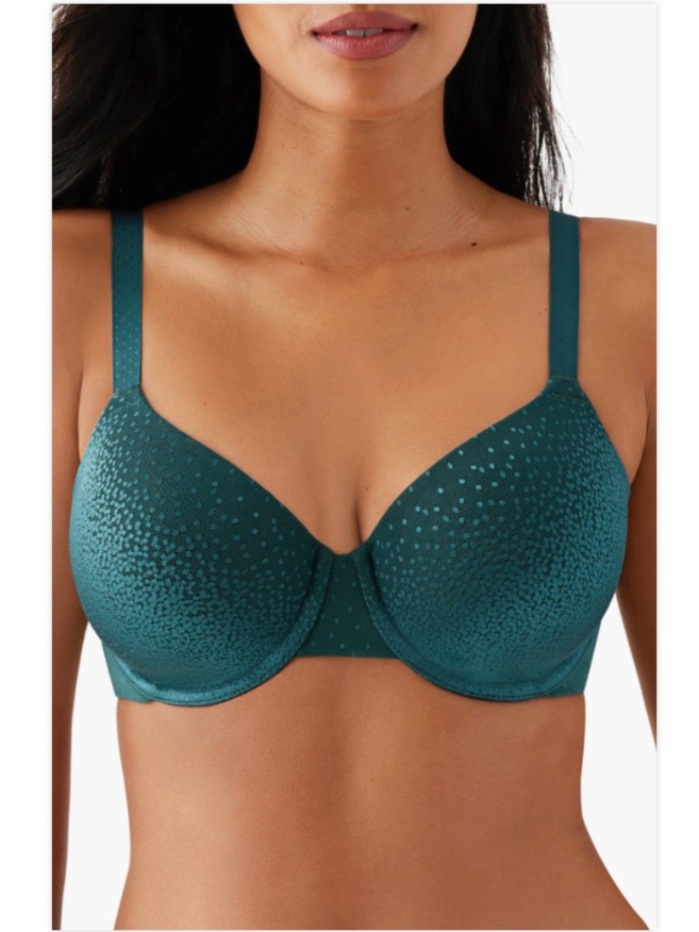 Wacoal Back Appeal Underwire T-Shirt Bra Green 32DD